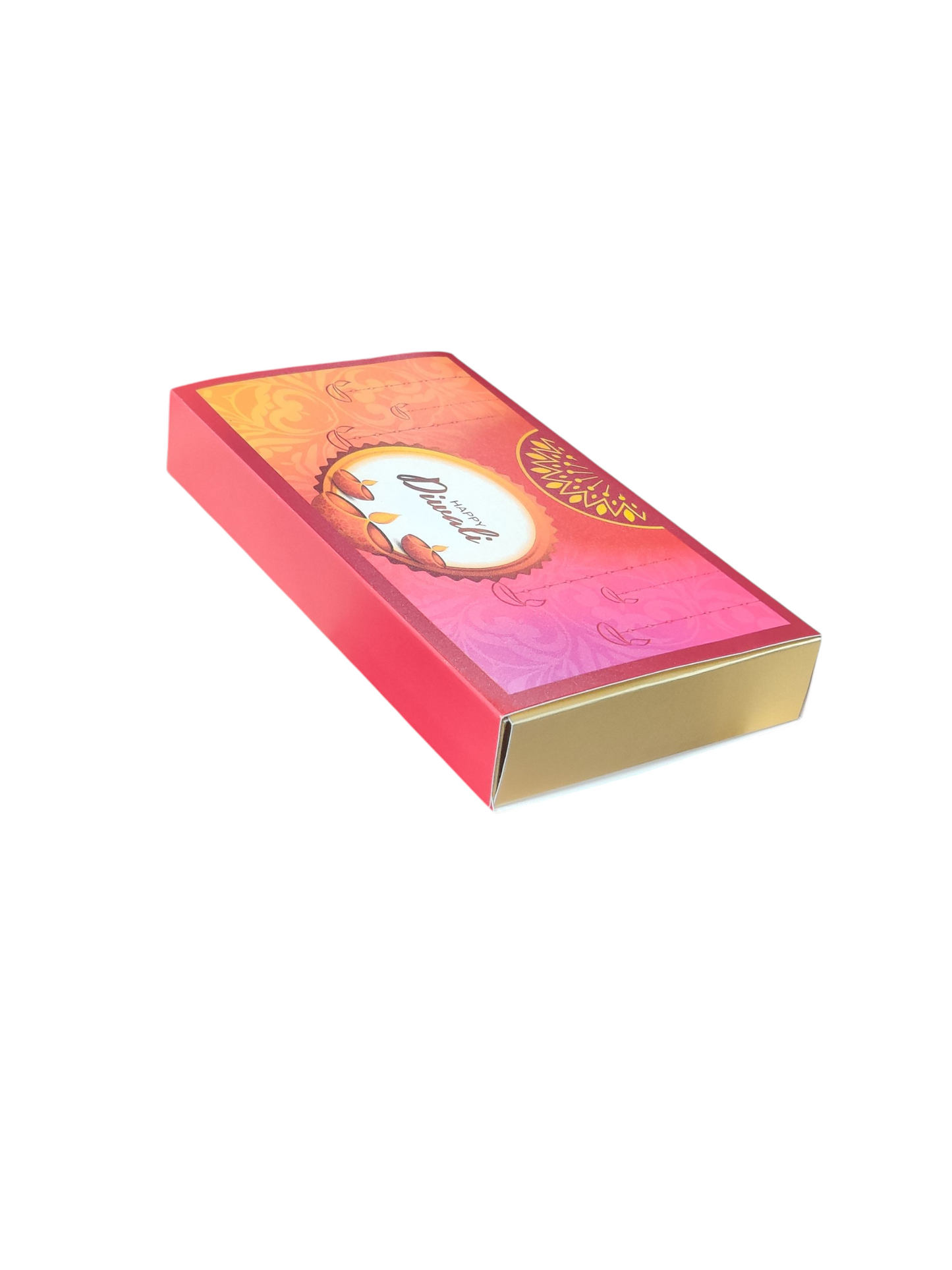 8 Cavity Slider Diwali Box For Chocolate and Brownie Size 8x4x1.5 Inch