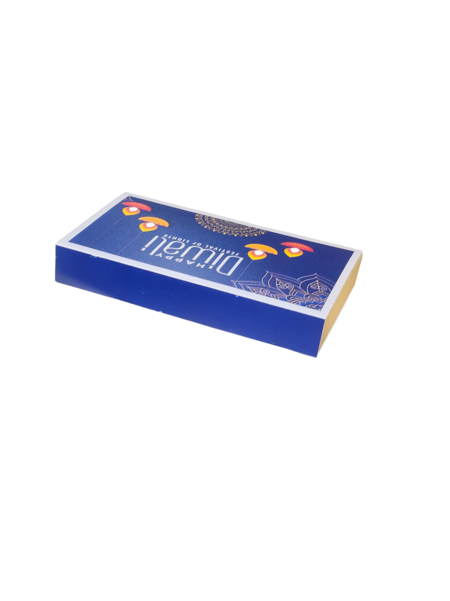 8 Cavity Slider Diwali Box For Chocolate and Brownie Size 8x4x1.5 Inch