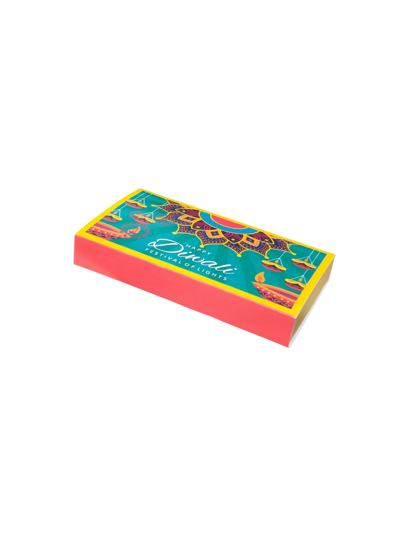 8 Cavity Slider Diwali Box For Chocolate and Brownie Size 8x4x1.5 Inch