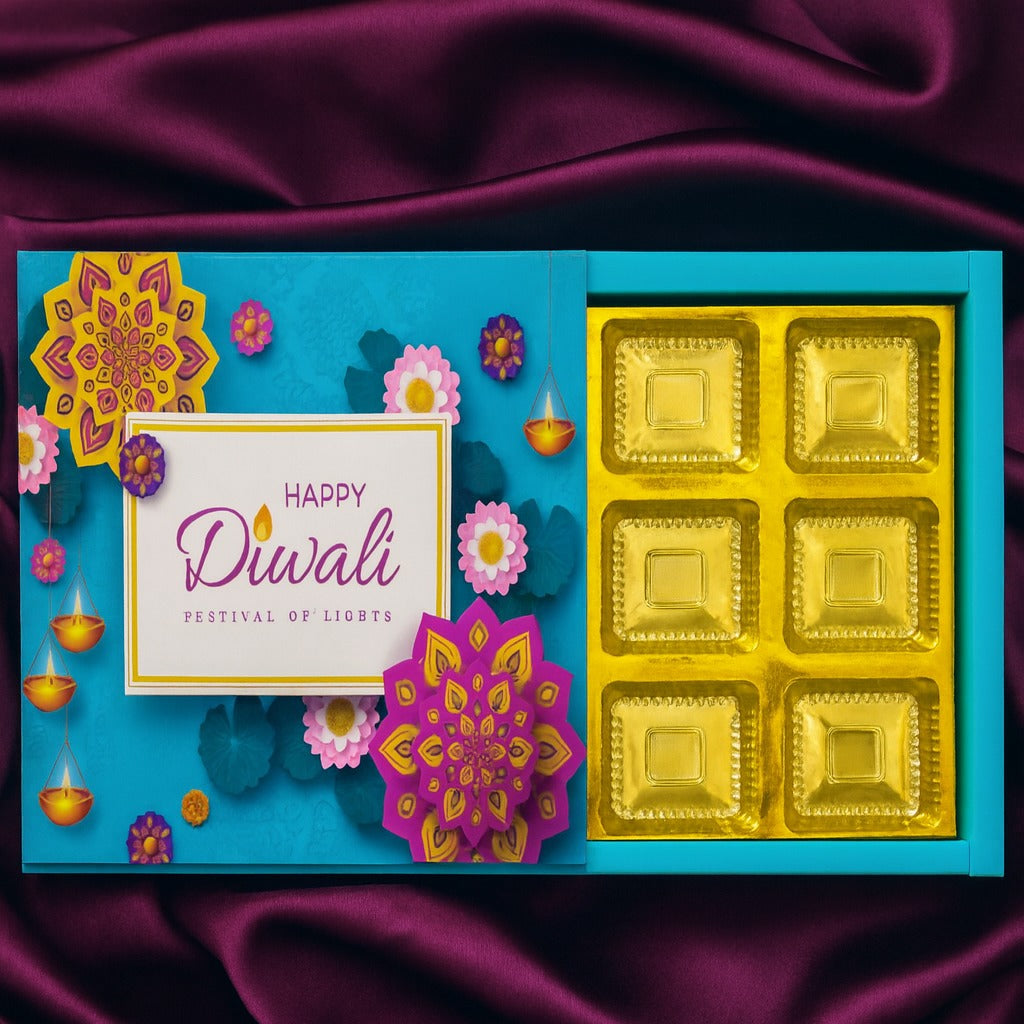 9 Cavity Chocolate Diwali Box