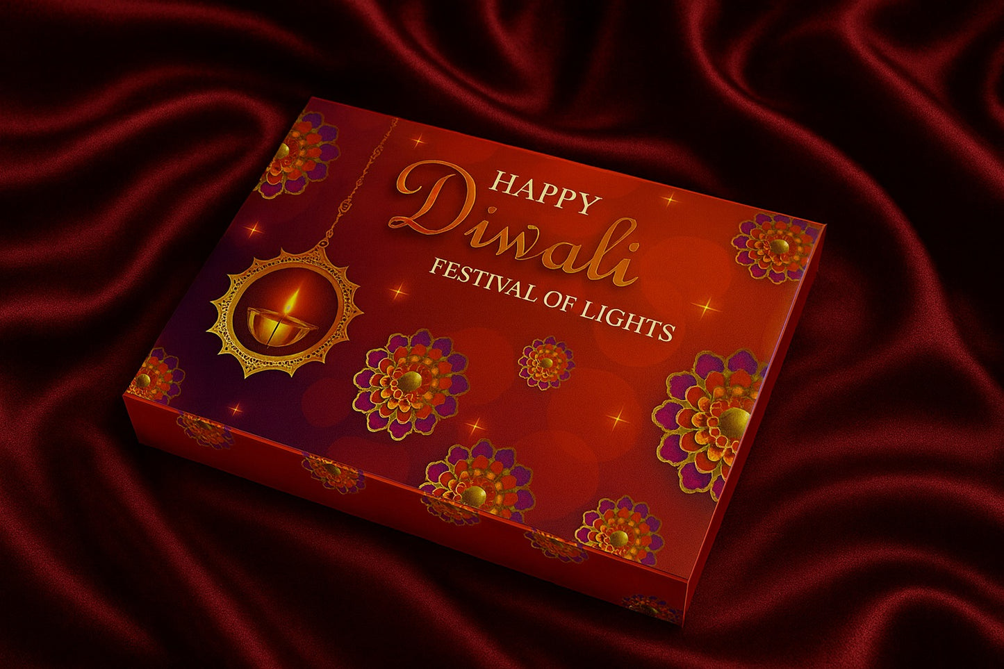 12 cavity Chocolate Diwali Box