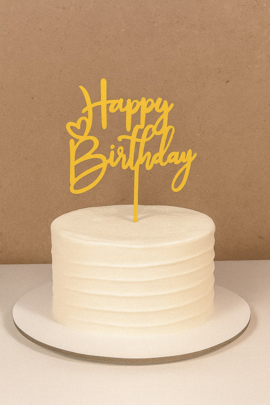 Economic Happy Birthday Cake Topper