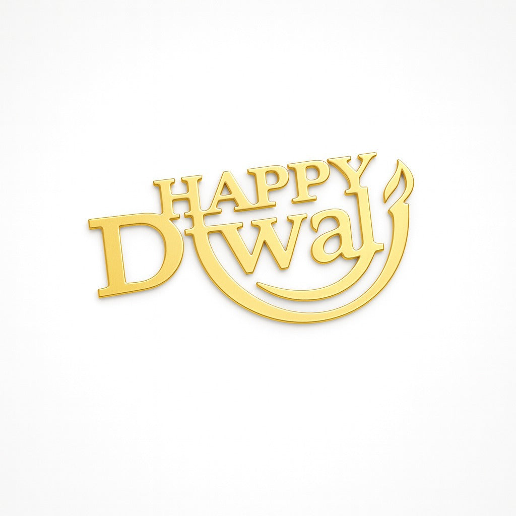 Happy Diwali Coin Pack Of 10 Size 3 inch