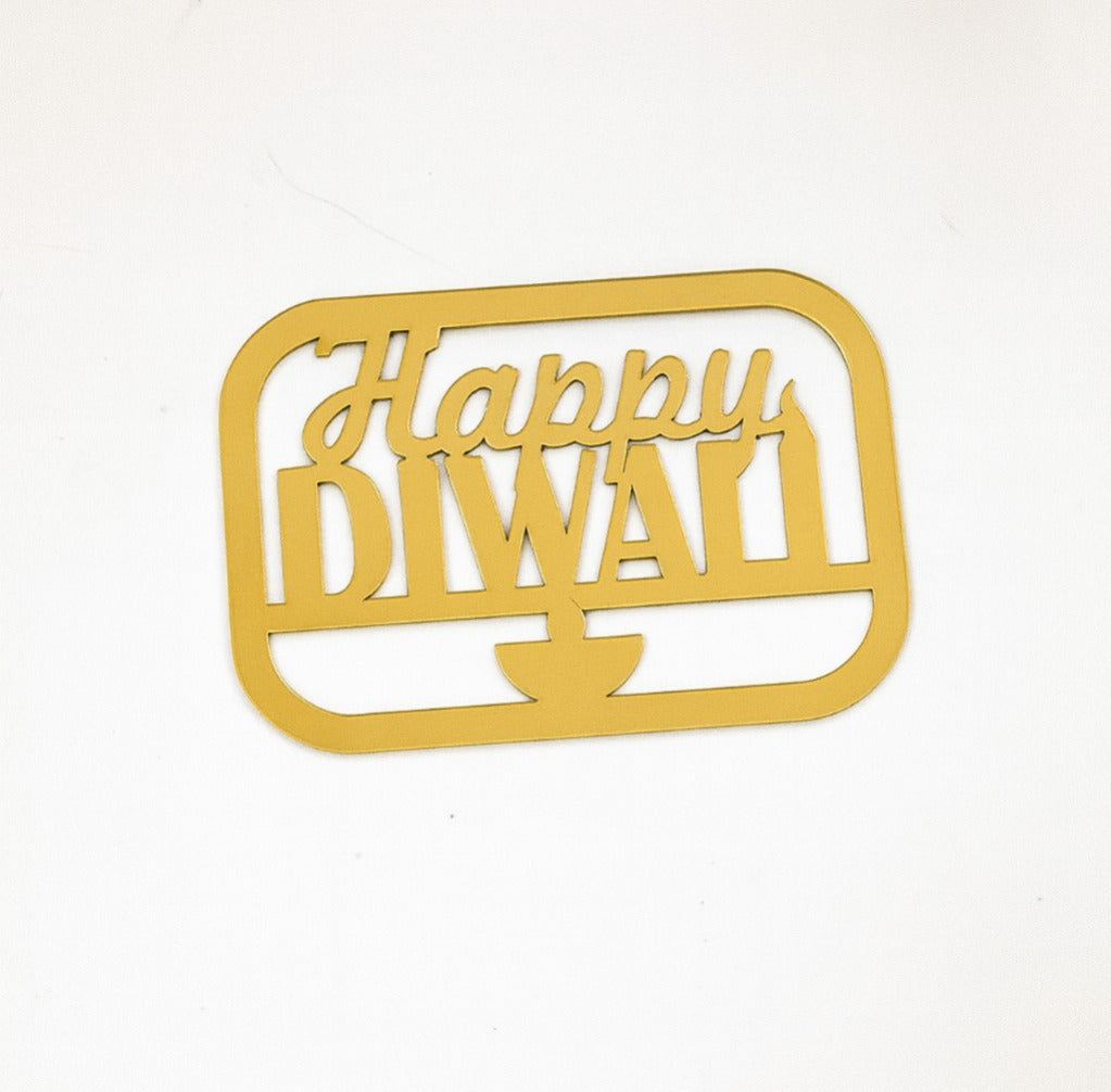 Happy Diwali Coin Pack Of 10 Size 2.5 inch