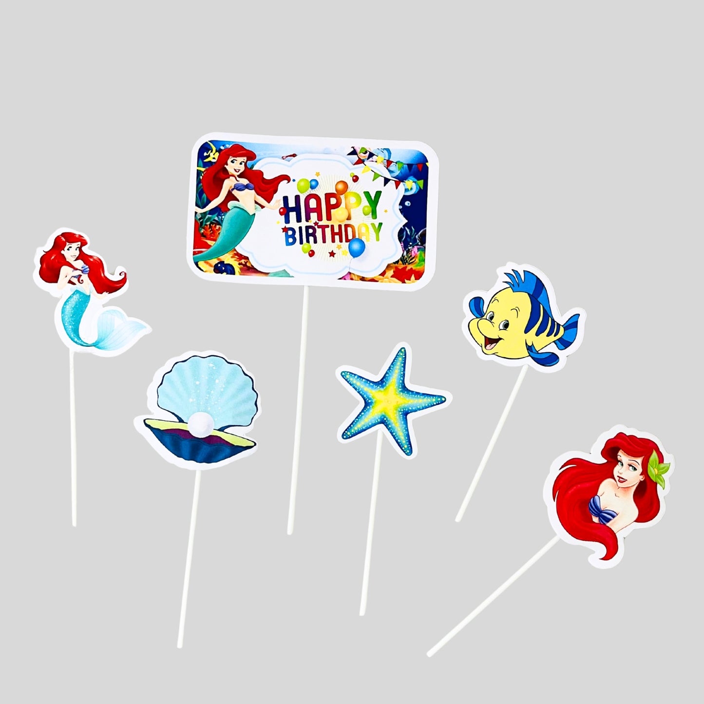 Mermaid theme topper