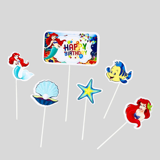 Mermaid theme topper