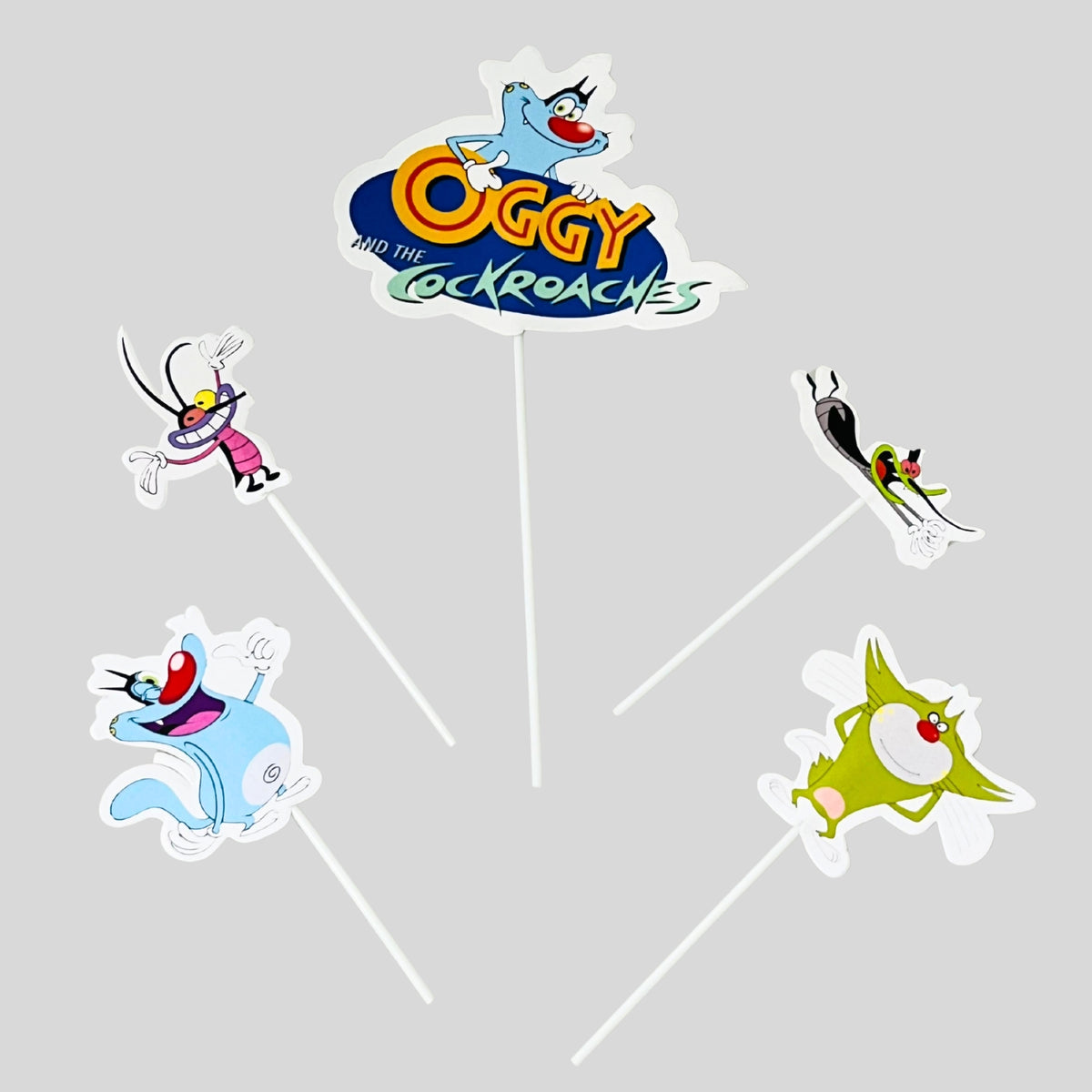 Oggy and the Cockroaches Theme Topper