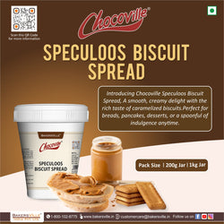 Bakersville Chocoville Speculoos Biscuit Spread 1 kg