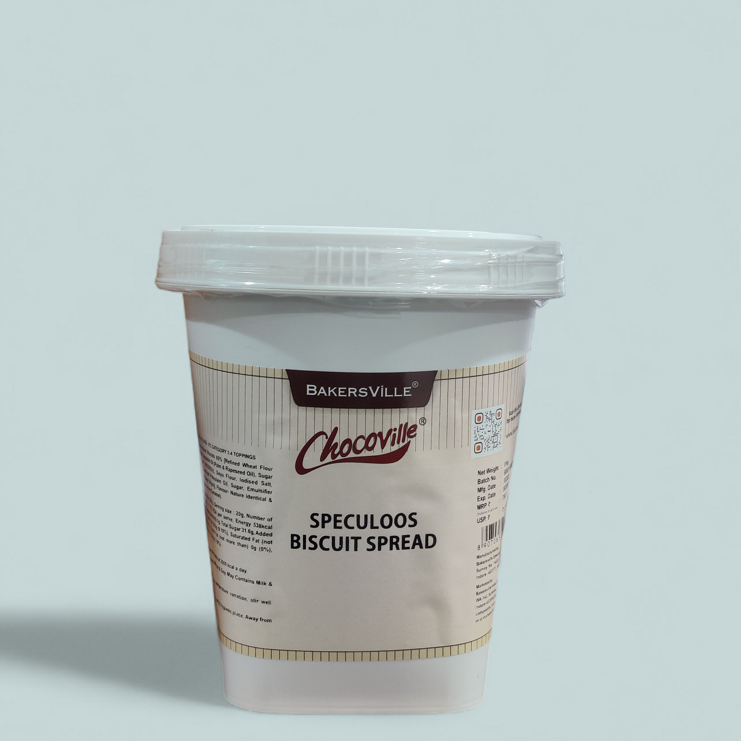 Bakersville Chocoville Speculoos Biscuit Spread 1 kg