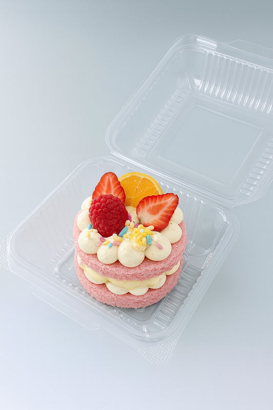 Bento Box Size 7.1x7.1x3.2 inch Pack of 10