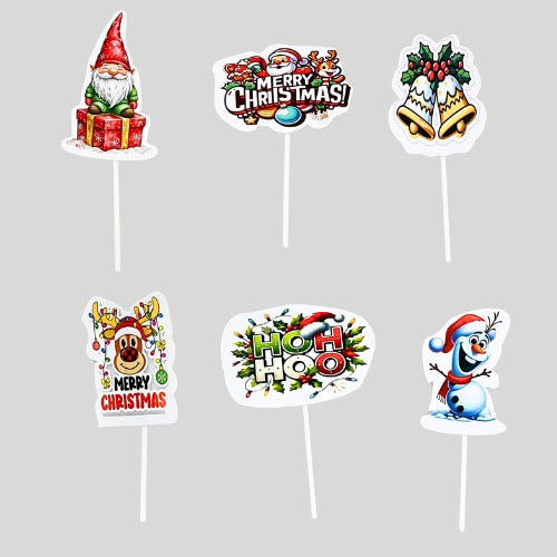 Merry Christmas Theme Topper