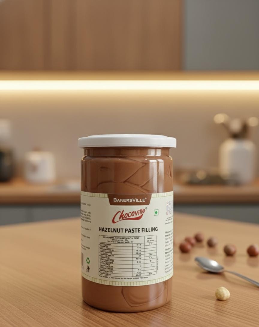 Bakersville Chocoville Hazelnut Paste Filing 200gm