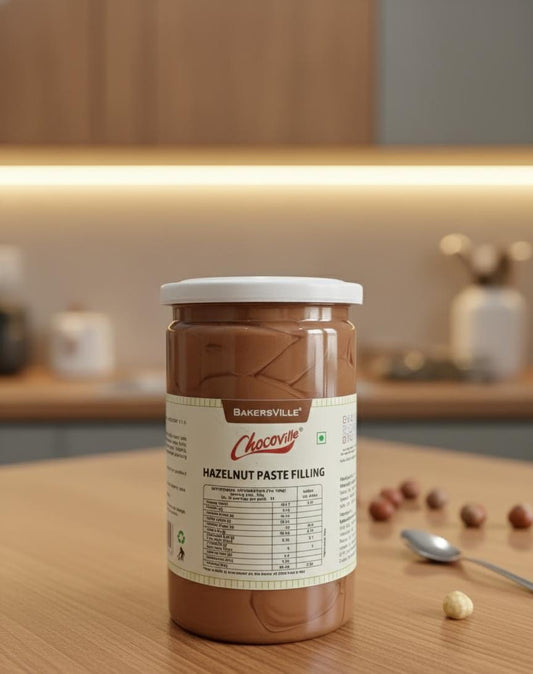 Bakersville Chocoville Hazelnut Paste Filing 200gm