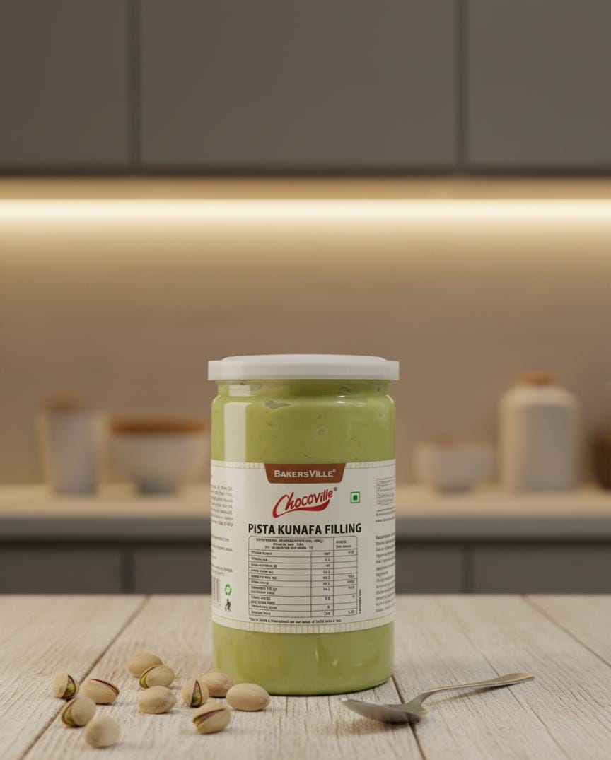 Bakersville Chocoville Pista Kunafa Filling 200gm