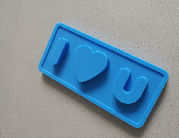 I love you regular silicon mould