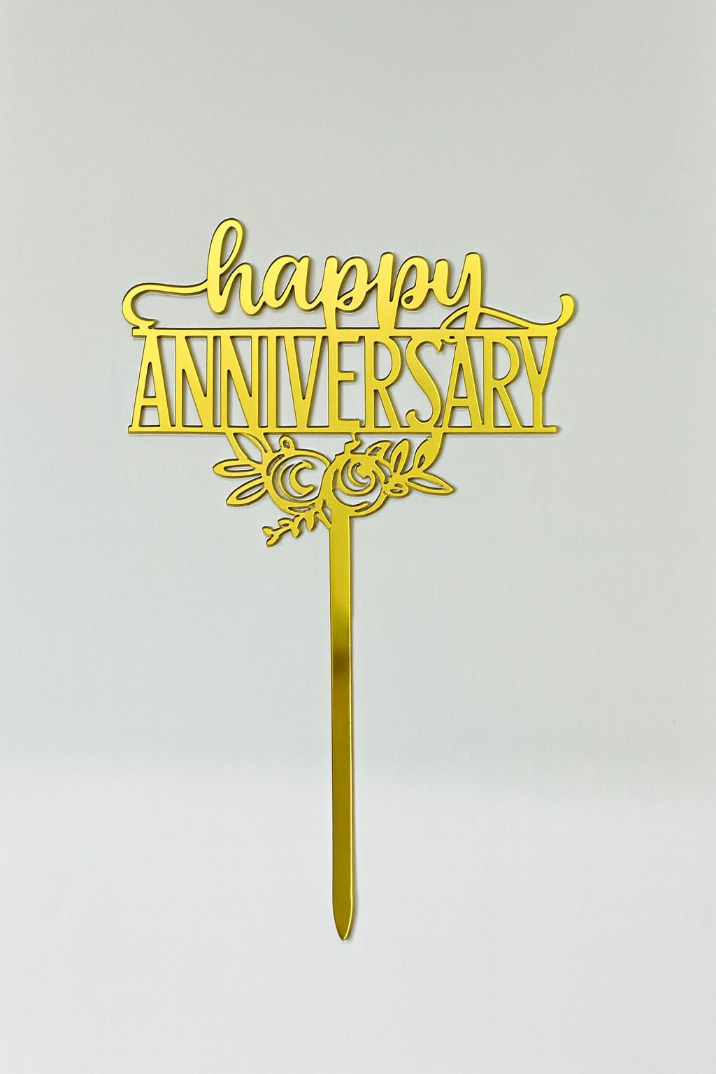 Happy Anniversary Economic Topper