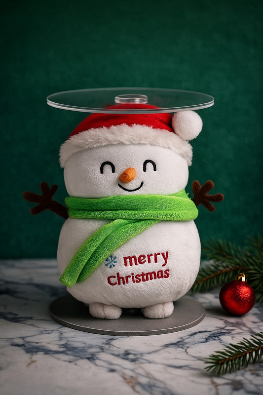 Christmas Snowman Cake Stand