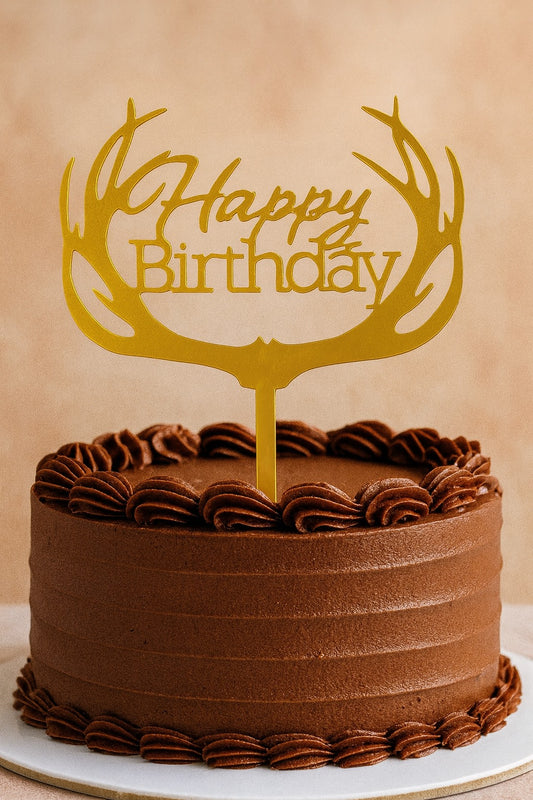 Economic Happy Birthday Cake Topper