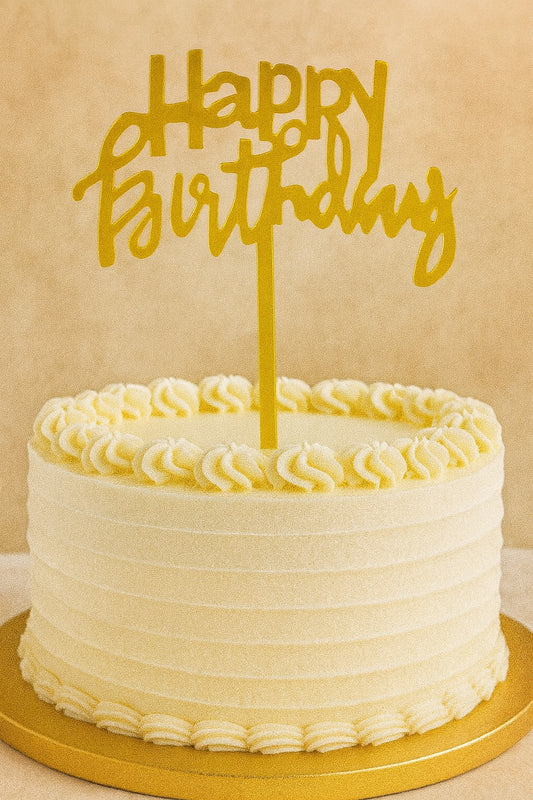 Economic Happy Birthday Cake Topper