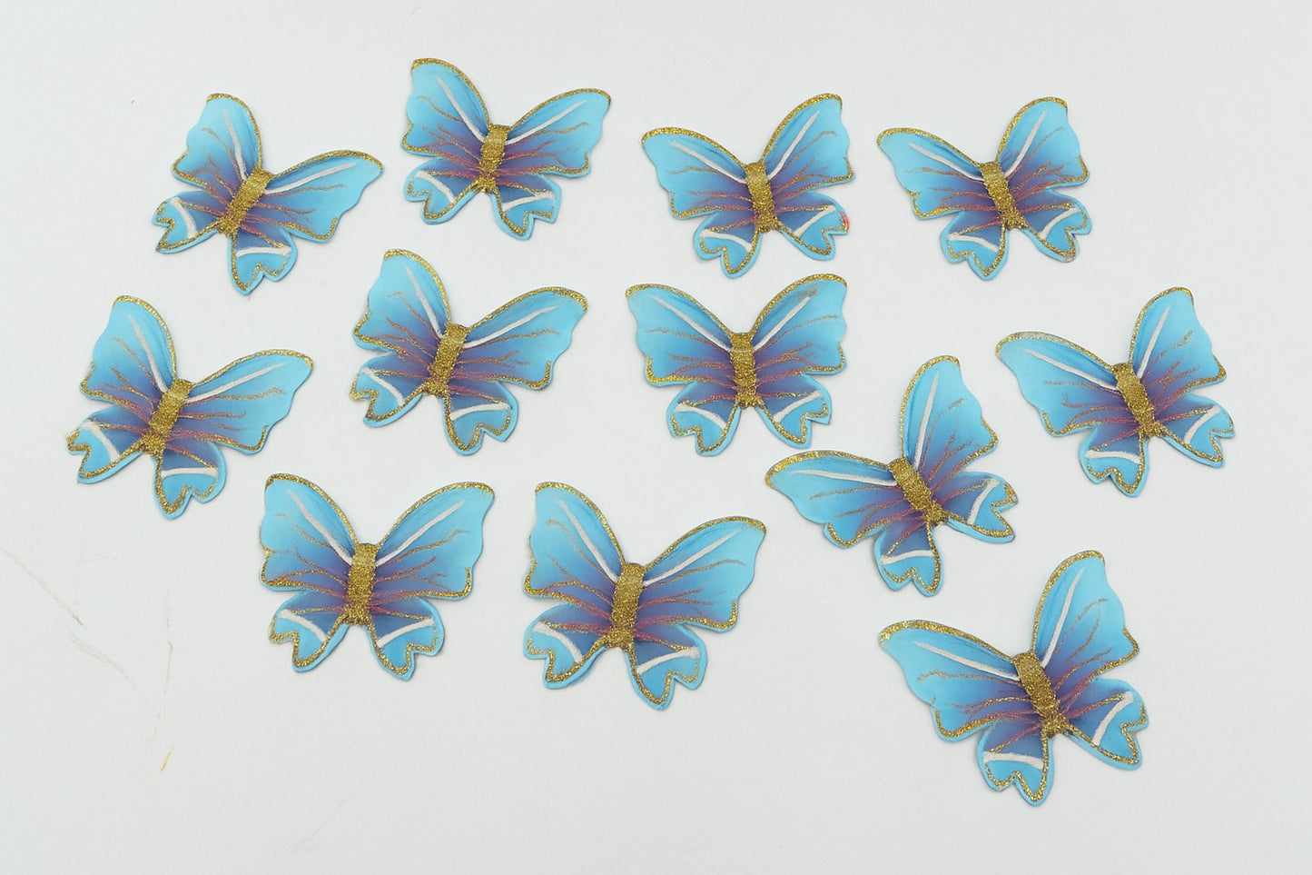 Butterfly Pack Of 10 Glitter