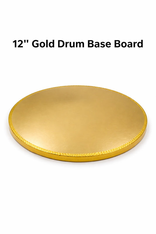 Golden Drum Base Board Size - 12 inch