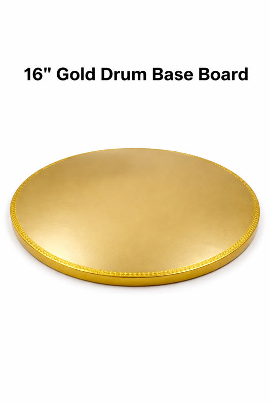 Golden Drum Base Board Size 16 Inch