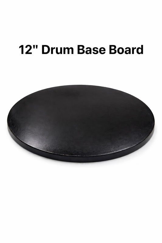 Black Drum Base Board Size 12 Inch