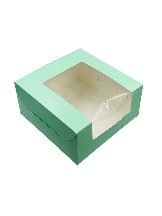 2 Pound window cake box Size - 10x10x5 inch