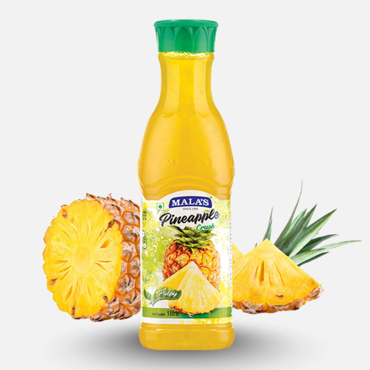 Mala's Pineapple crush 1Ltr