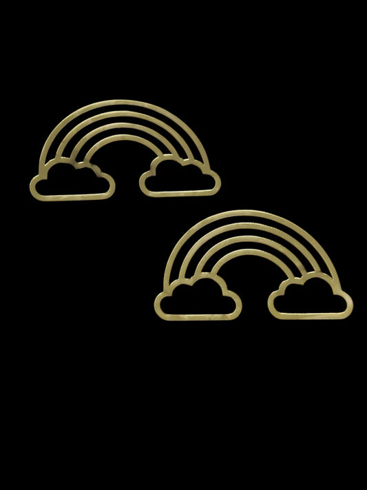 Acrylic Rainbow Topper Set of 2