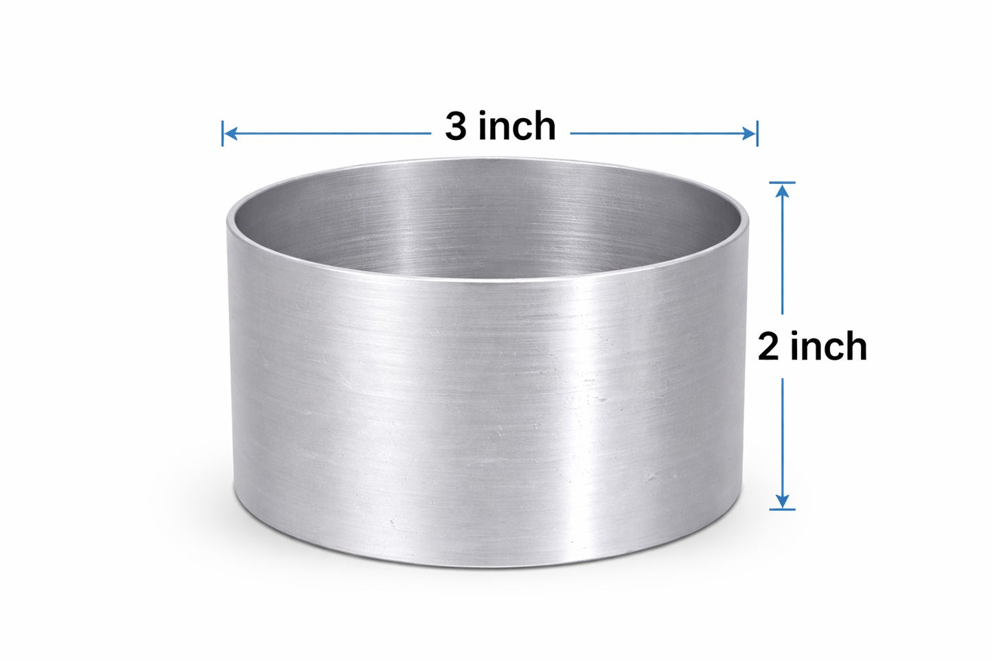 Aluminium Cake Ring 3x2 inch