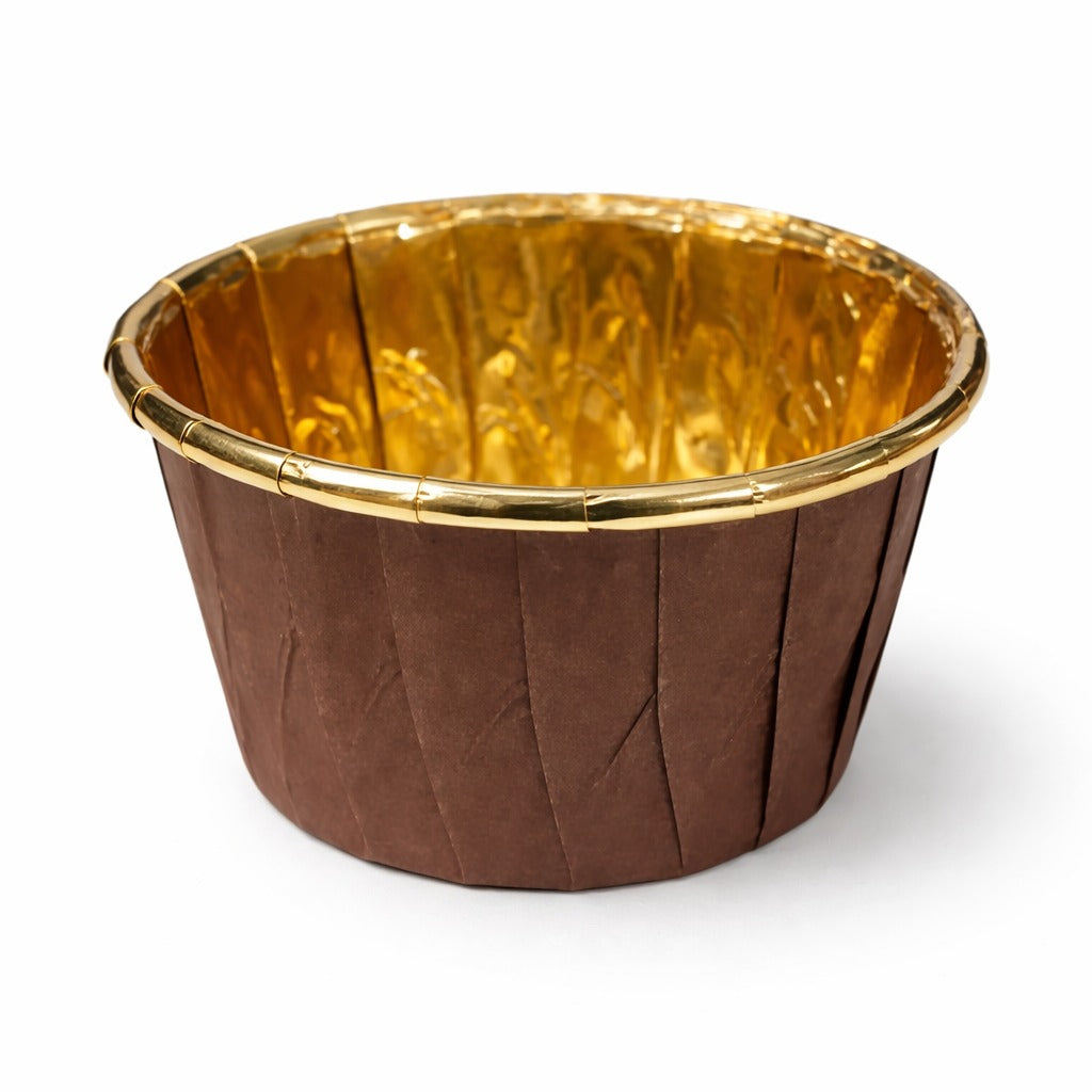 Gold Foil Cupcake Liner Pack Of 50