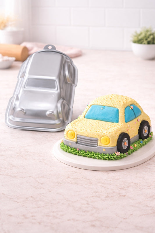 Car Shape Cake Tin   size - 10x5.5 x3.45 inch