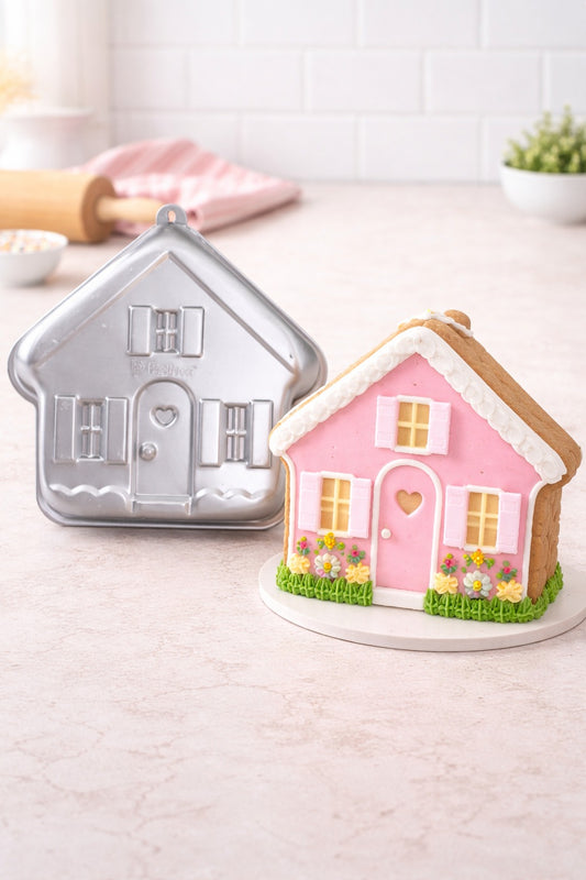 House shape cake tin  size - 8.5x9x2.75