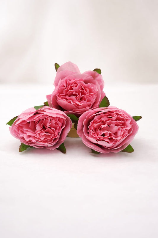 Big Artificial Flower Pink 4172-D pack of 3