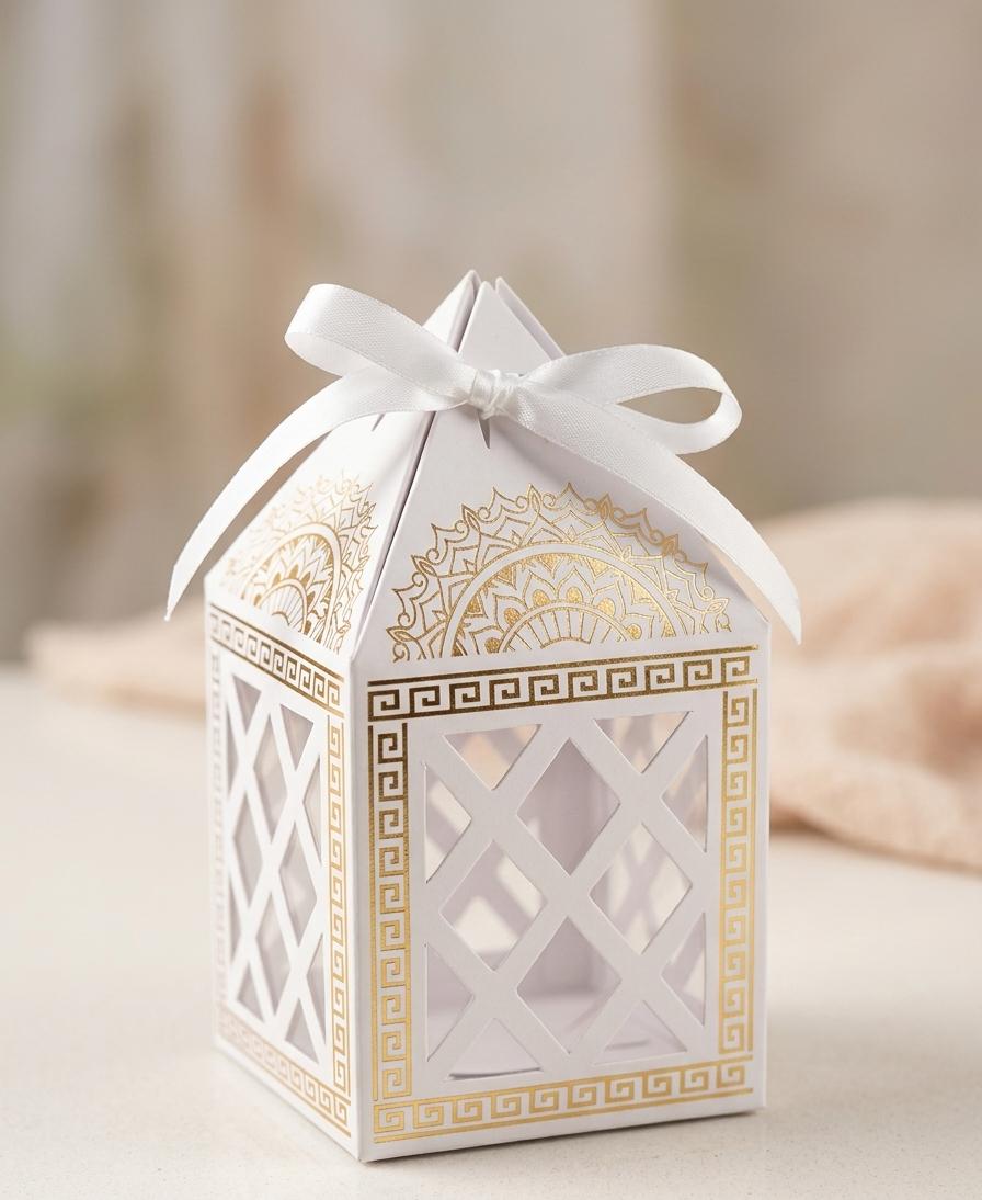 Hut Chocolate Box Pack Of 10 Size - 3.5x3.5x4 inch CODE - 1811