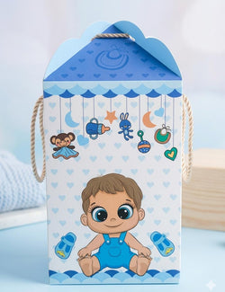 Hamper Box Baby Boy Pack Of 5 Size - 6x6x9 inch
