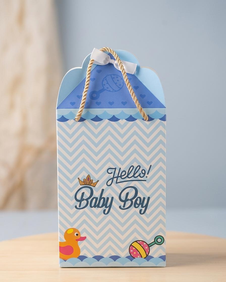 Hamper Box Baby Boy Pack Of 5 Size - 6x6x9 inch