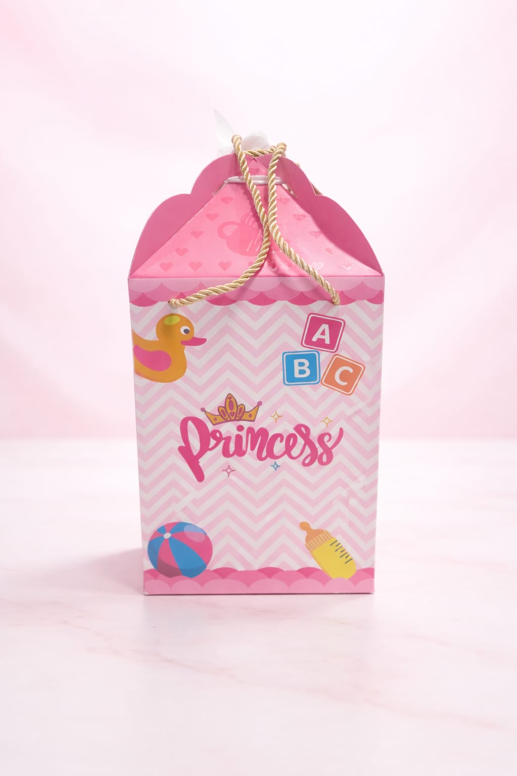 Hamper Box Baby Girl Pack Of 5 Size - 6x6x9 inch