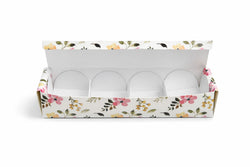 4 Cavity Chocolate Box Pack Of 10 Size - 1.6x6.5x1.25 inch