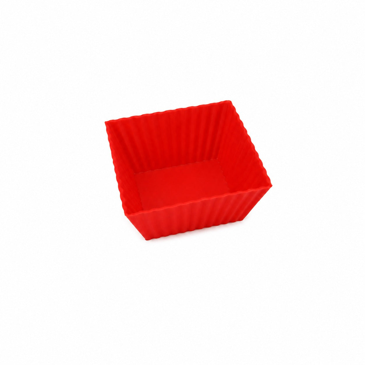 Silicone Square Muffin Mould 1 Pc (Random Colour)