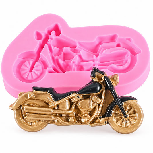 Bike Shape Fondant Mould