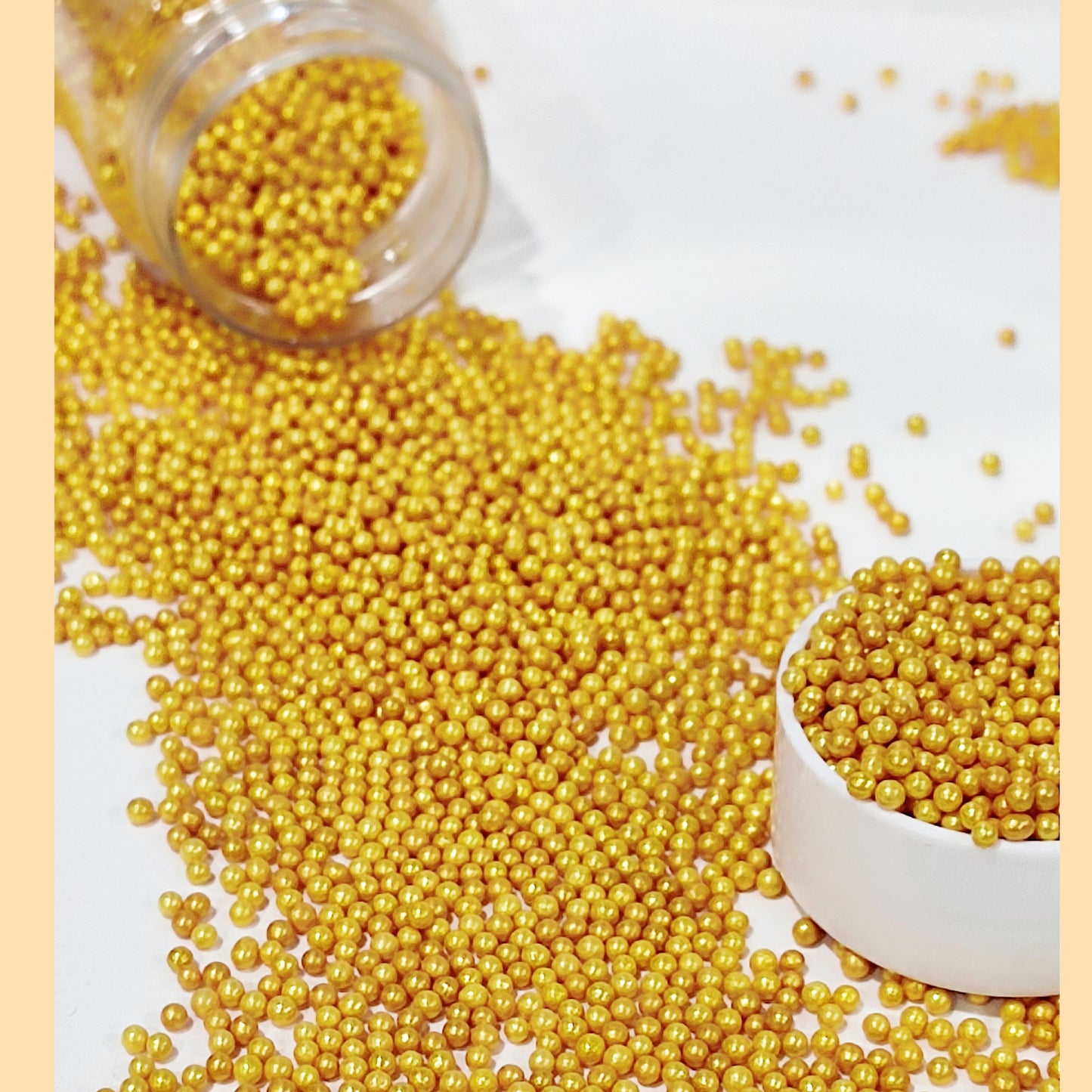 Imported Golden Ball Sprinkle 1.5 mm