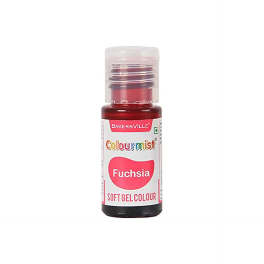 BakersVille Colourmist fuchsia soft gel colour