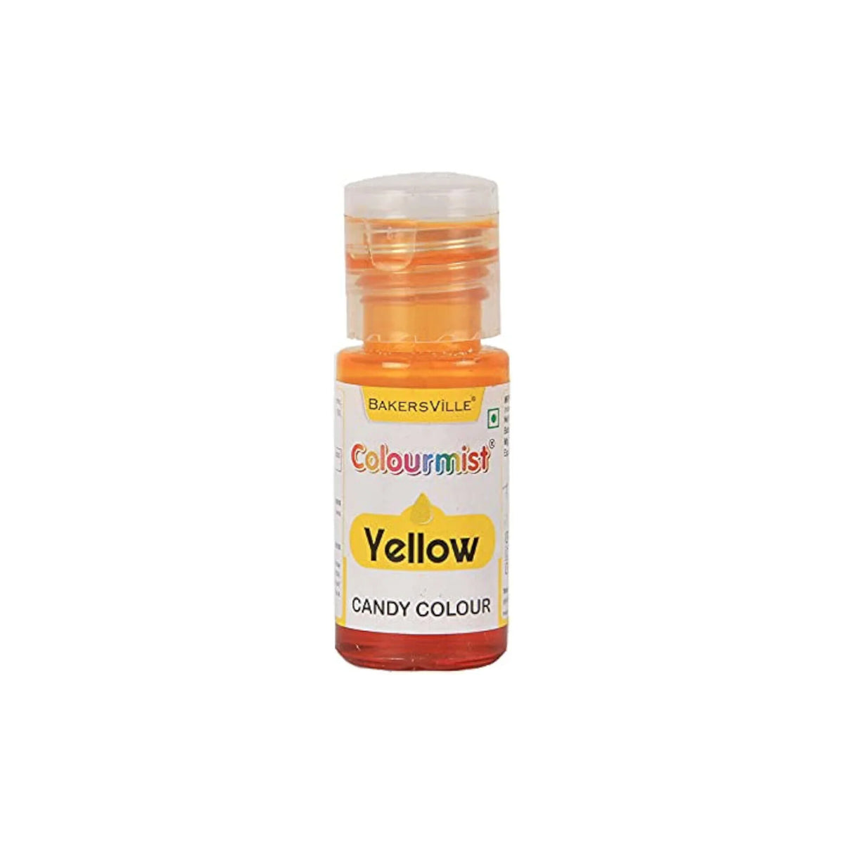 BakersVille Colourmist yellow candy colour