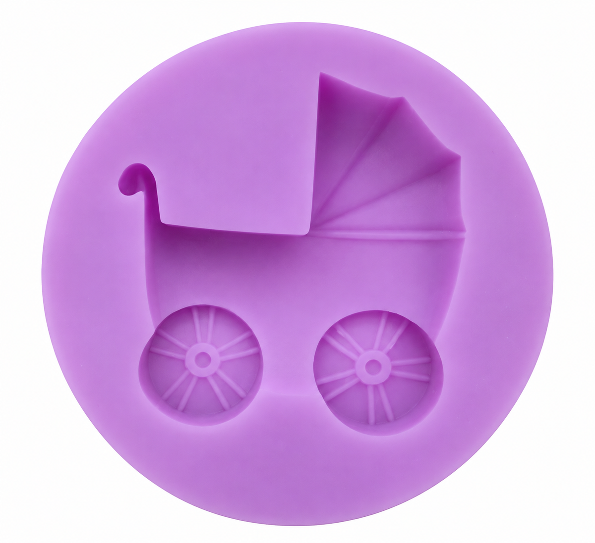 Baby Pram Shape Fondant Mould