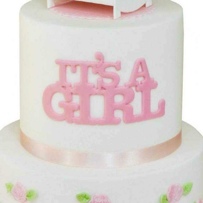 It's a Girl Fondant Cutter