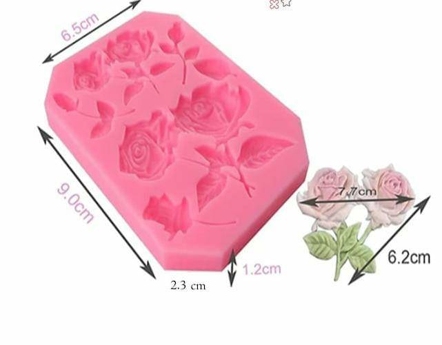 Sunflower Rose Flower Silicone mould

Code - 1631
