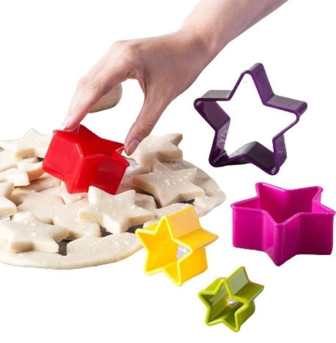 Star Shape Cookie Cutter 

Set of 5