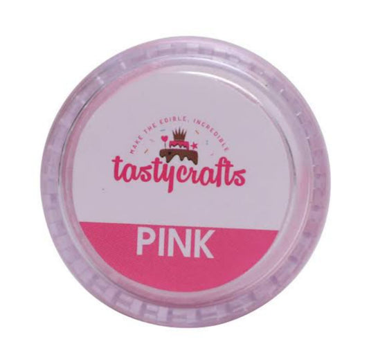 Tasty Crafts Pink Luster Dust
Weight -4.5gm